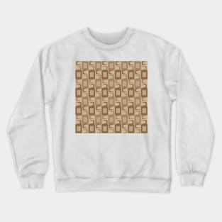 Mid Century Modern Pattern Crewneck Sweatshirt